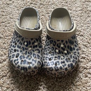 Cheetah Crocs
